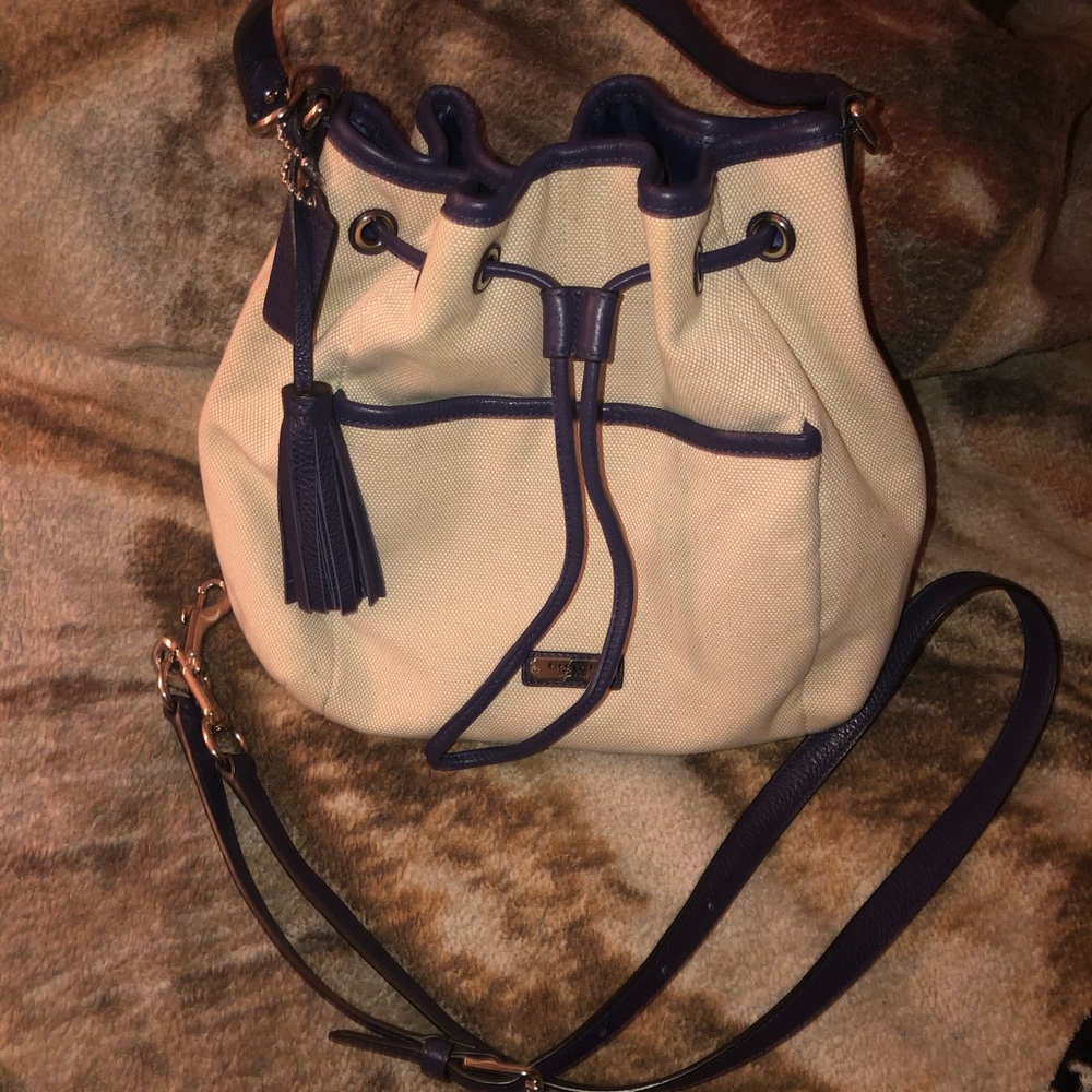 Coach drawstring bucket bag